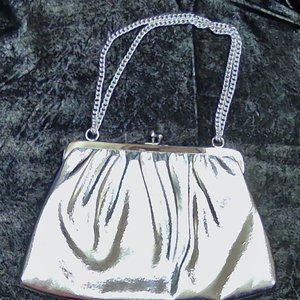 Silver Retro handbag